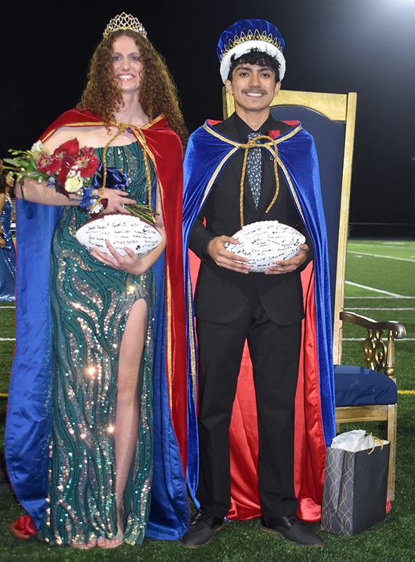Blevins, Ruiz crowned MHS Homecoming Royalty | News, Sports, Jobs - Vimarsana News